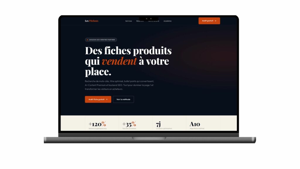 Amazon listing optimization, A+ Content Amazon, SEO Amazon fiche produit